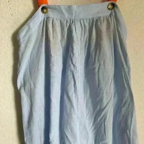 PHAX MALIBU BOHO OVERSIZED WIDE LEG JUMPSUIT SWIM ORANGE STRAP COVERUP SIZE S - Picture 6 of 15